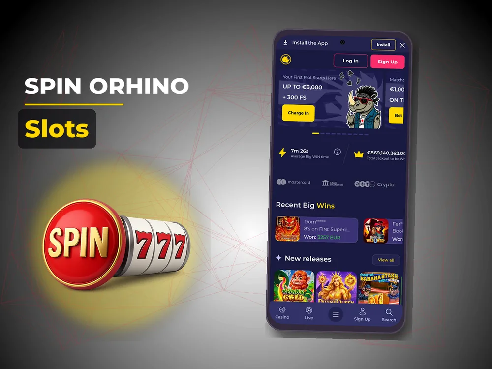 Spin Orhino - Slots