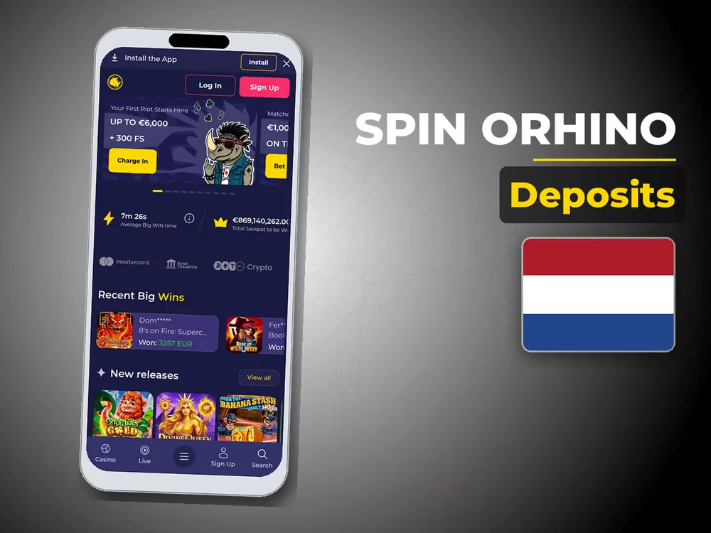Spin Orhino - Deposits