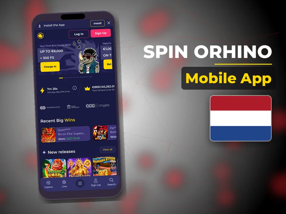 Spin Orhino - Mobile App